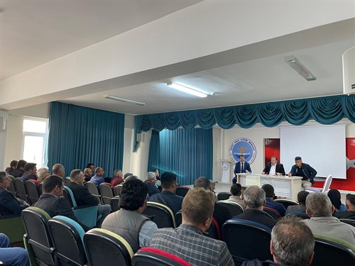 Kaymakamımız İzzet Cem ESER başkanlığında Köylere Hizmet Götürme Birliği 2025 yılı 1. Olağan Meclis Toplantısı yapıldı.